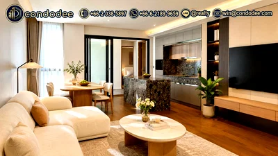 ขายคอนโด : Via 34 – Via 34 Sansiri 1 bedroom condo for sale