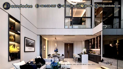 Condos for sale : Supalai ICON Sathorn 3-Bed Duplex for Sale