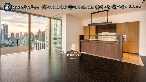 3 bedroom condo Ritz-Carlton Residences Mahanakhon