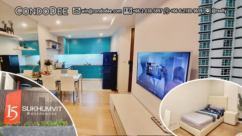 Well-Maintained Investment Condo Asoke Nana - 15 Sukhumvit Residence