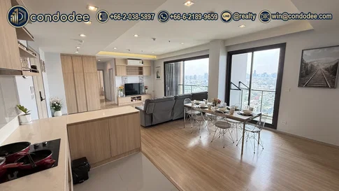 M Jatujak condo sale - 3 Bedrooms