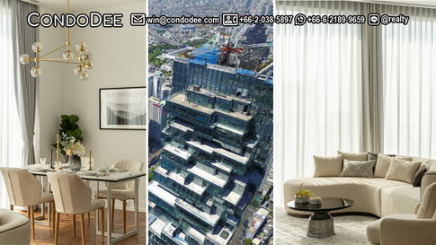 Ritz-Carlton MahaNakhon 2-Bedroom Condo for Sale (Sale with Tenant)