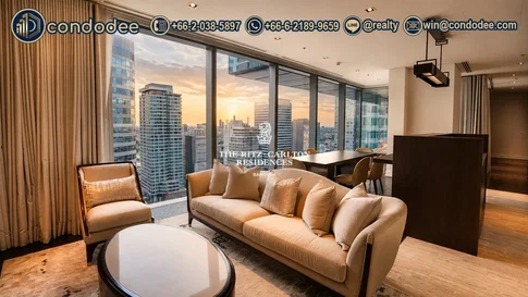 Ritz-Carlton Residences Mahanakhon 3 bedroom for sale