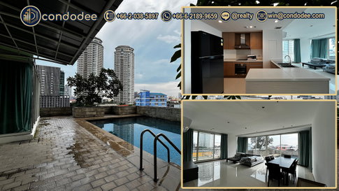 Luxury 3-Bedroom Condo with Private Pool at The Empire Place Sathorn