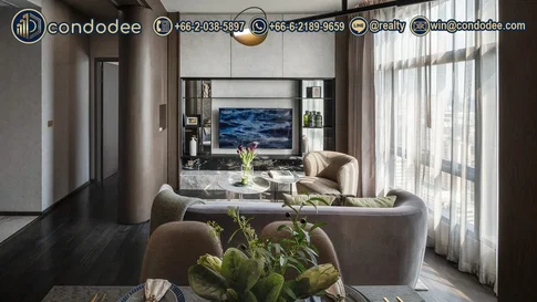 CONNER Ratchathewi Decorated 2BR Condo for Sale