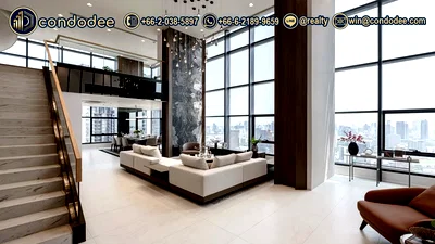 ขายคอนโด : CONNER Ratchathewi 4BR Duplex Penthouse for Sale