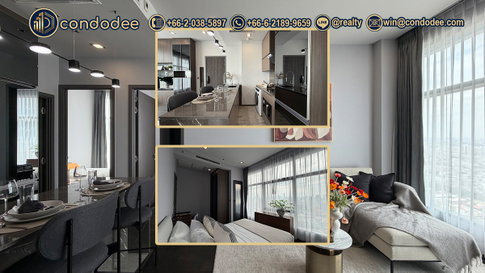 CONNER Ratchathewi Compact 2BR Condo for Sale