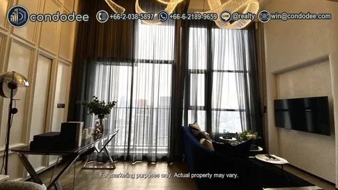 Park Origin Thonglor Duo Duplex Condo for Sale