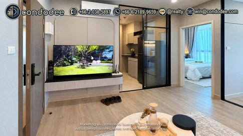 Supalai Parc Spacious New 1-Bed Plus