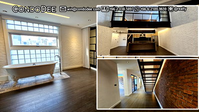 Condos for sale : Loft Duplex Luxury Penthouse at BTS Ekkamai