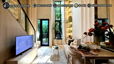 Condos for sale : Luxury 1-Bed River View Loft, Charoen Nakhon | CondoDee