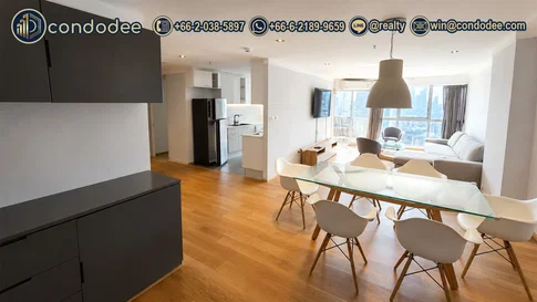 Spacious 3-Bedroom Condo for Sale at The Waterford Diamond Phrom Phong