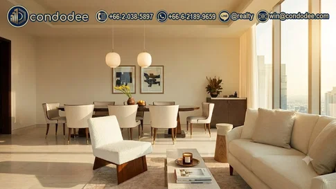 Scope Langsuan Fully Furnished 1-Bedroom Residence