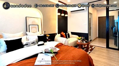 Condos for sale : Supalai Parc New Studio for Sale