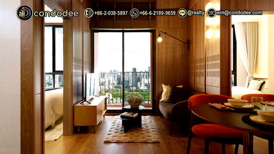 ขายคอนโด : Foreign Freehold 1 Bedroom Plus Condo for Sale at NUE Epic Asok–Rama 9
