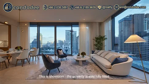 Scope Langsuan High-Floor Luxury 1-Bedroom Residence