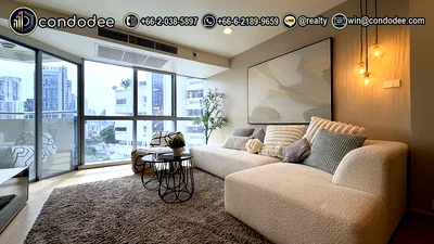 Condos for sale : Spacious 2-Bedroom Condo for Sale at The Waterford Diamond Phrom Phong