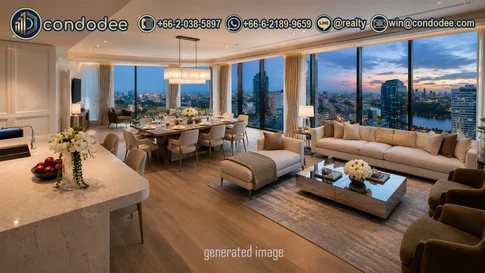InterContinental Residences Bangkok Asoke Penthouse For Sale