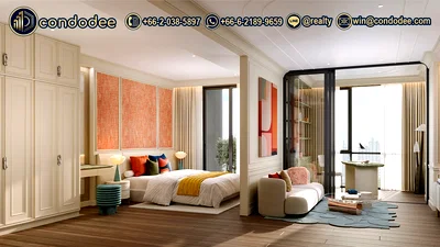 Condos for sale : Luxury 1-Bedroom Condo for Sale Sukhumvit 61 | CondoDee Promo