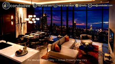Condos for sale : MUNIQ Phrom Phong | Luxury 2 Bedroom Condo for Sale Phrom Phong