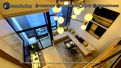 Condos for sale : Landmark MRTA 1-Bed Plus Loft for Sale