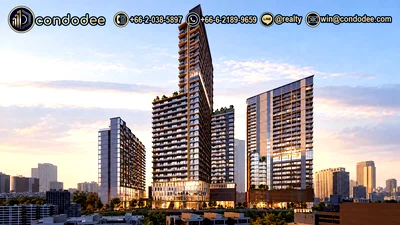 Condos for sale : Landmark MRTA Compact 2-Bed Loft for Sale