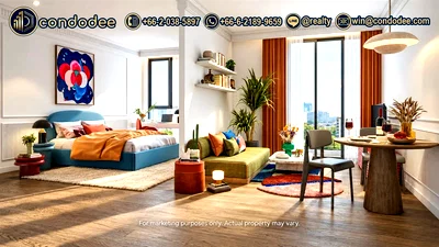 ขายคอนโด : Via Ari 1-Bed Condo for Sale, Foreign Quota