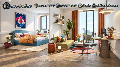 Via Ari 1-Bed Condo for Sale, Foreign Quota