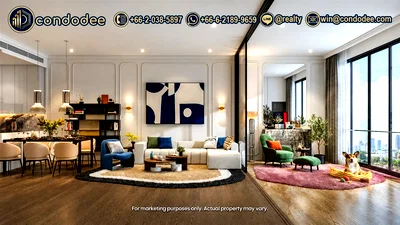 ขายคอนโด : Via Ari Large 2-Bed Condo for Sale, Foreign Quota