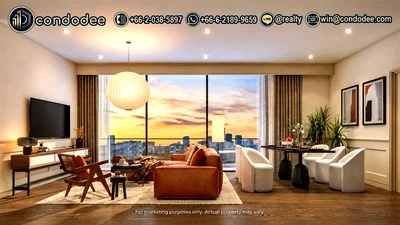 ขายคอนโด : Via Ari High-Floor 3-Bed Condo, Foreign Quota