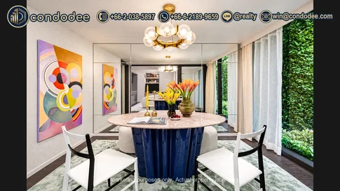 SHUSH Ratchathewi Spacious Two-Bed Condo for Sale