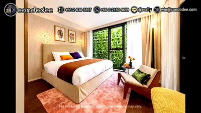 ขายคอนโด : SHUSH Ratchathewi High-Floor Two-Bed Condo for Sale