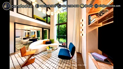 ขายคอนโด : SHUSH Ratchathewi High-Floor Duplex for Sale