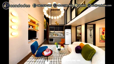 ขายคอนโด : SHUSH Ratchathewi Compact Duplex for Sale