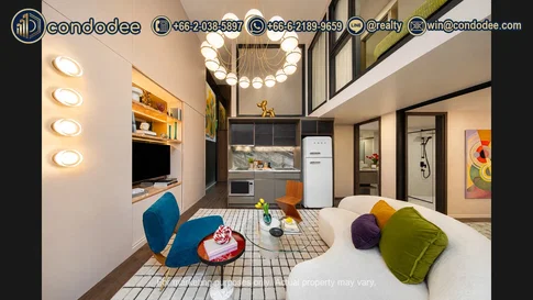 SHUSH Ratchathewi Compact Duplex for Sale