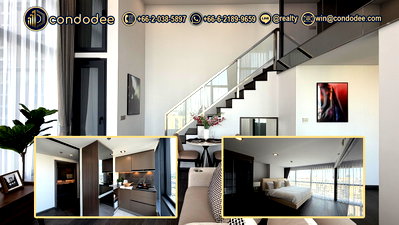 ขายคอนโด : CONNER Ratchathewi Spacious Loft Condo for Sale