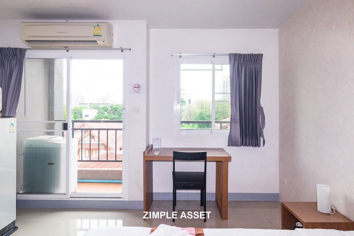 รูป อพาร์ทเม้นท์ใจกลางสุขุมวิท ใกล้ BTS ทองหล่อ 200 ม. เดิน 3 นาที Line:@zimple_asset — Studio - รูปที่ 34/64